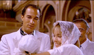 Sharon Stone with Steven Segal in ABOVE THE LAW