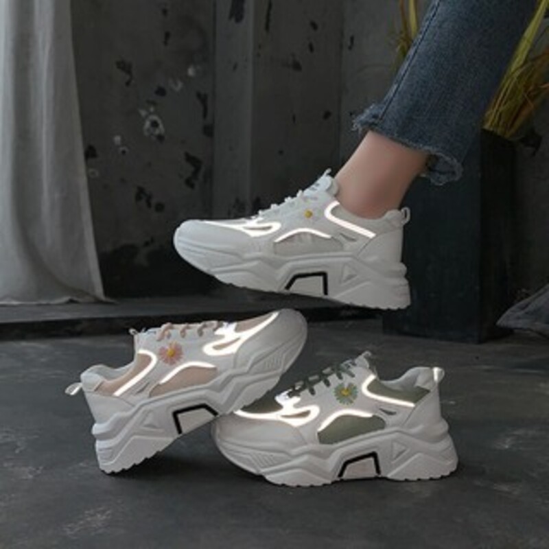 Giày thể thao nữ thời trang SF-001, kiểu đơn giản, phong cách Hàn Quốc Giày thể thao nữ thời trang SF-001, kiểu đơn giản, phong cách Hàn Quốc