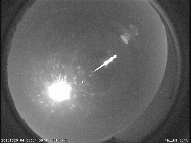 Taurid Meteor Shower Fireball