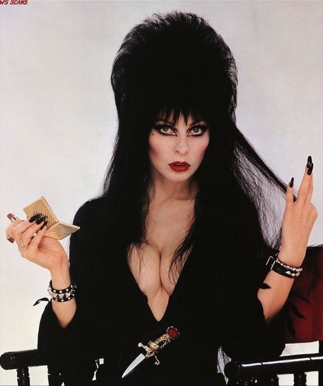 Elvira, Mistress of the Dark: Glamorous Vintage Photos of Cassandra Peterson in the 1980s - 13