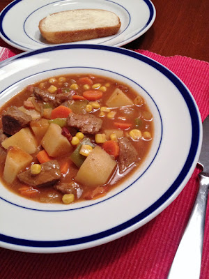 Beef Stew, family recipe, garlic