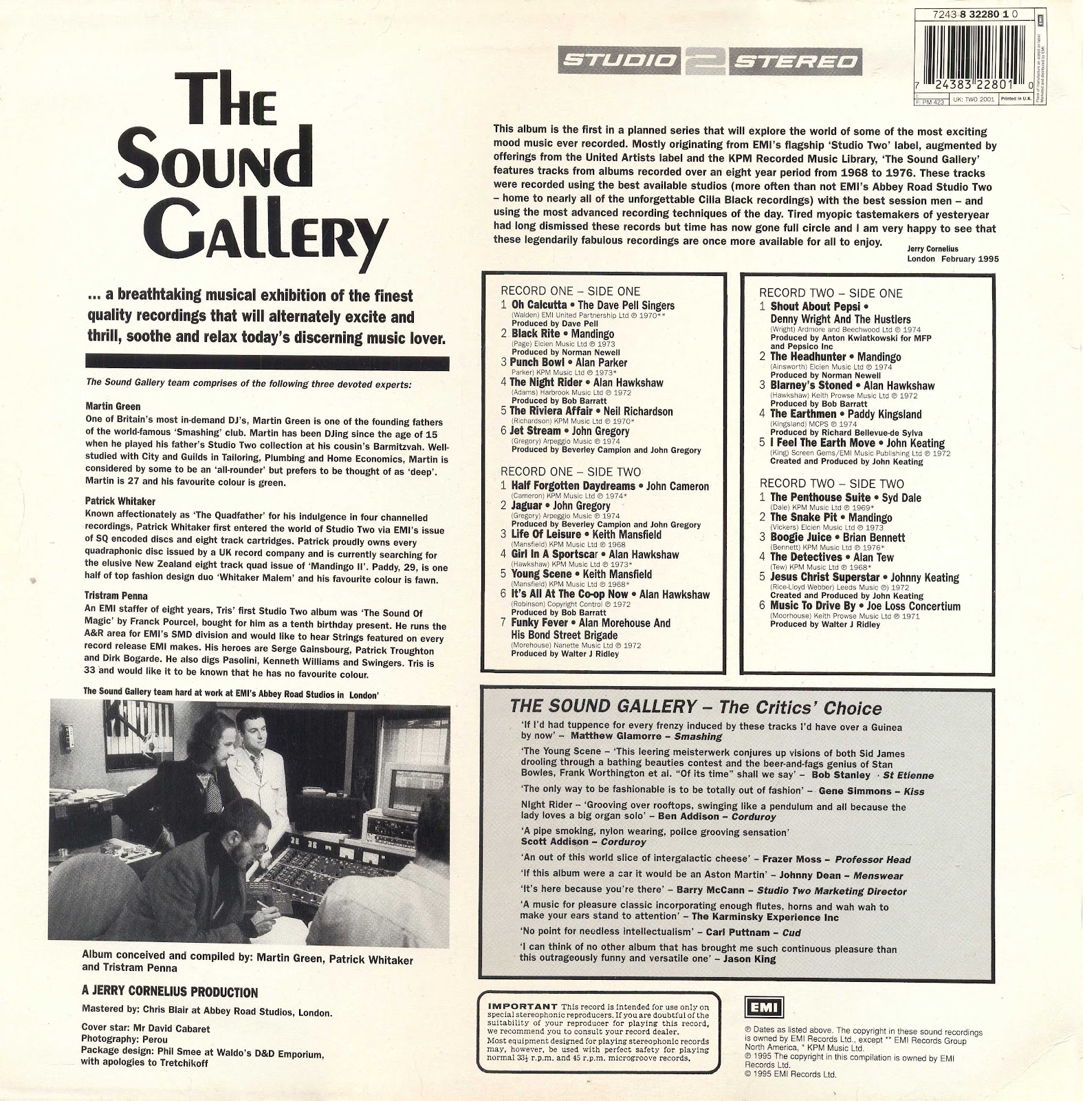 In-Flight Entertainment: The Sound Gallery - 24 Musical Masterpieces (1995) In-Flight Entertainment: The Sound Gallery - 24 Musical Masterpieces (1995)