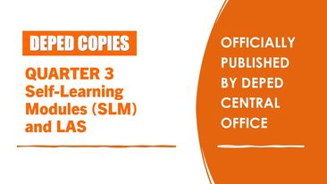 3rd Quarter Self-Learning Modules from Central Office with Answer Key