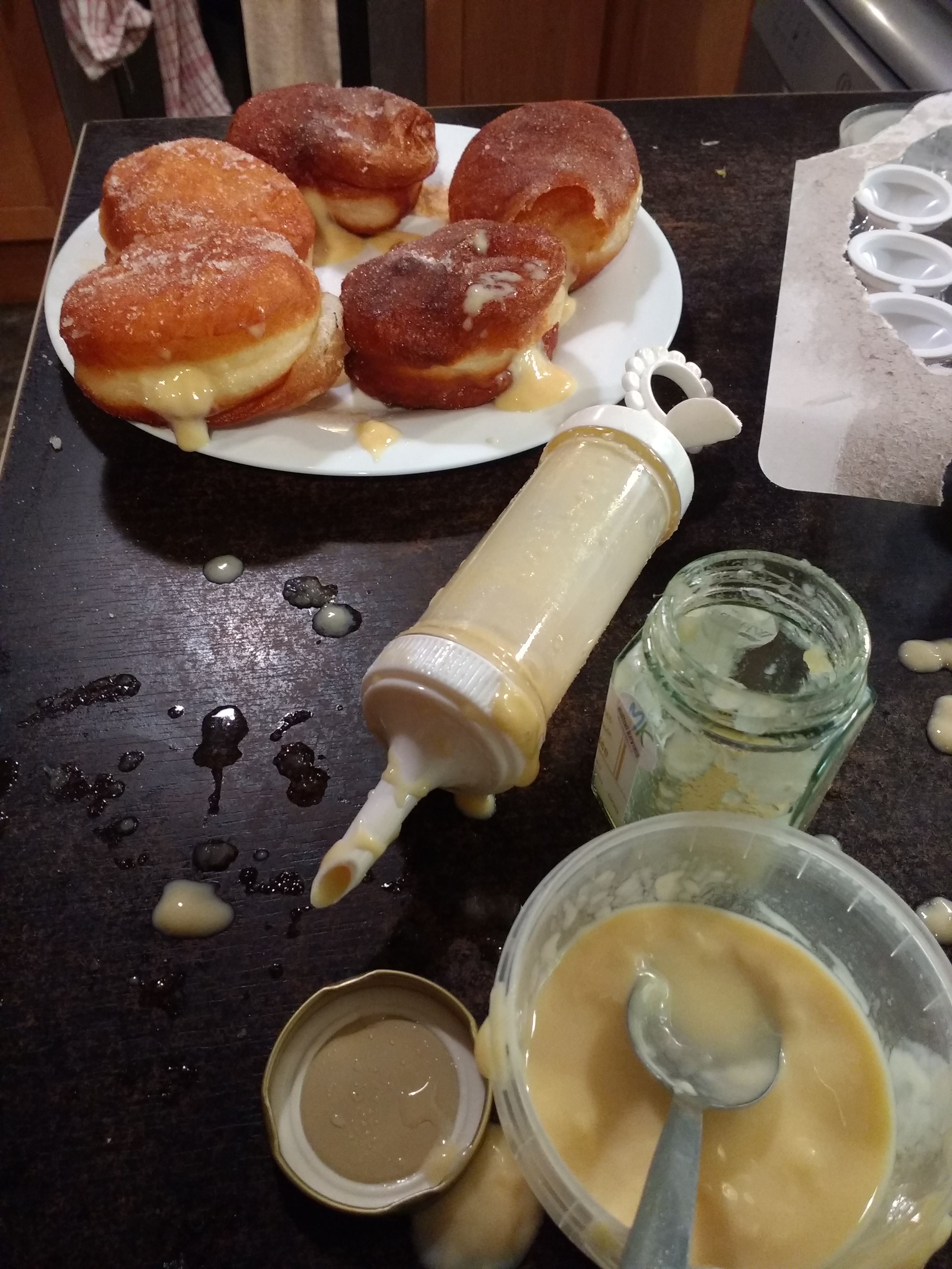 JamMK Toffee Apple Doughnuts