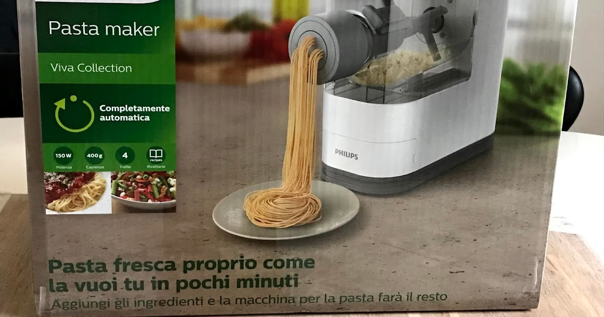 Pasta Fresca en Philips Pasta Maker 