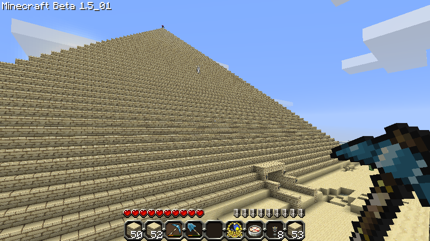 Пирамида хеопса майнкрафт карта