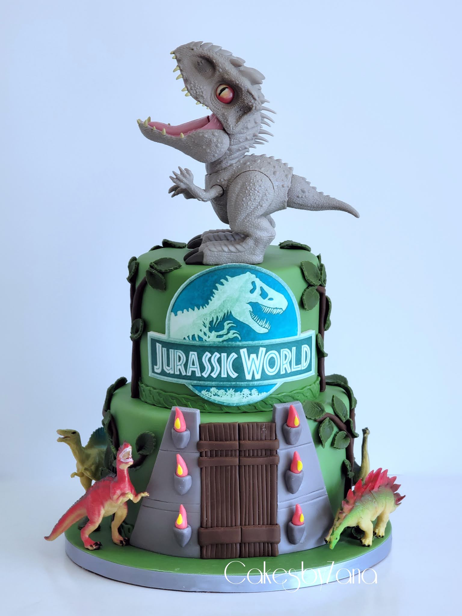 Cakesbyzana Jurassic World Cake