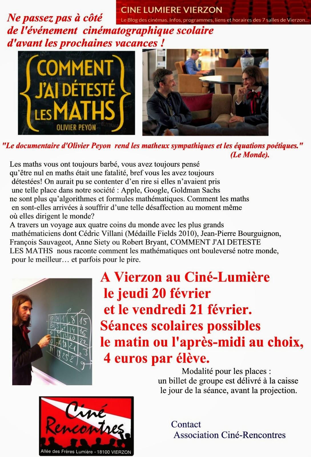 ciné rencontres vierzon