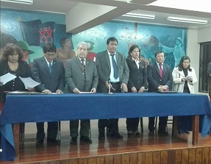 Presentación de la lista UNE PERU