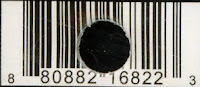 Barcode with punch hole