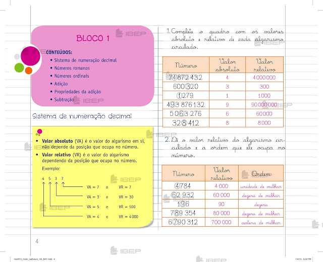 Caderno do Futuro 5 Ano Matematica do Professor Pdf