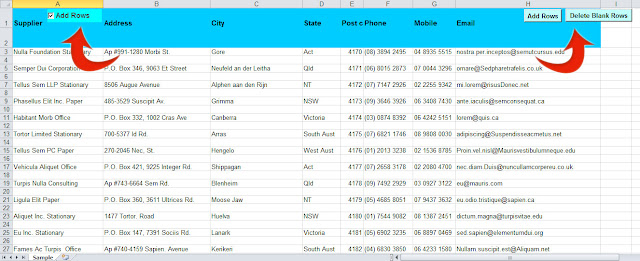 Excel VBA Add Row