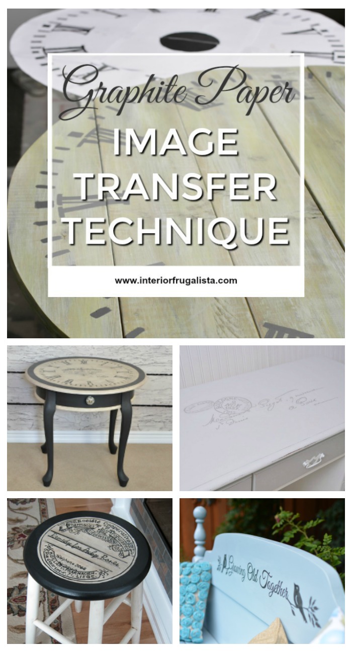 Image Transfer Technique Using Graphite Paper