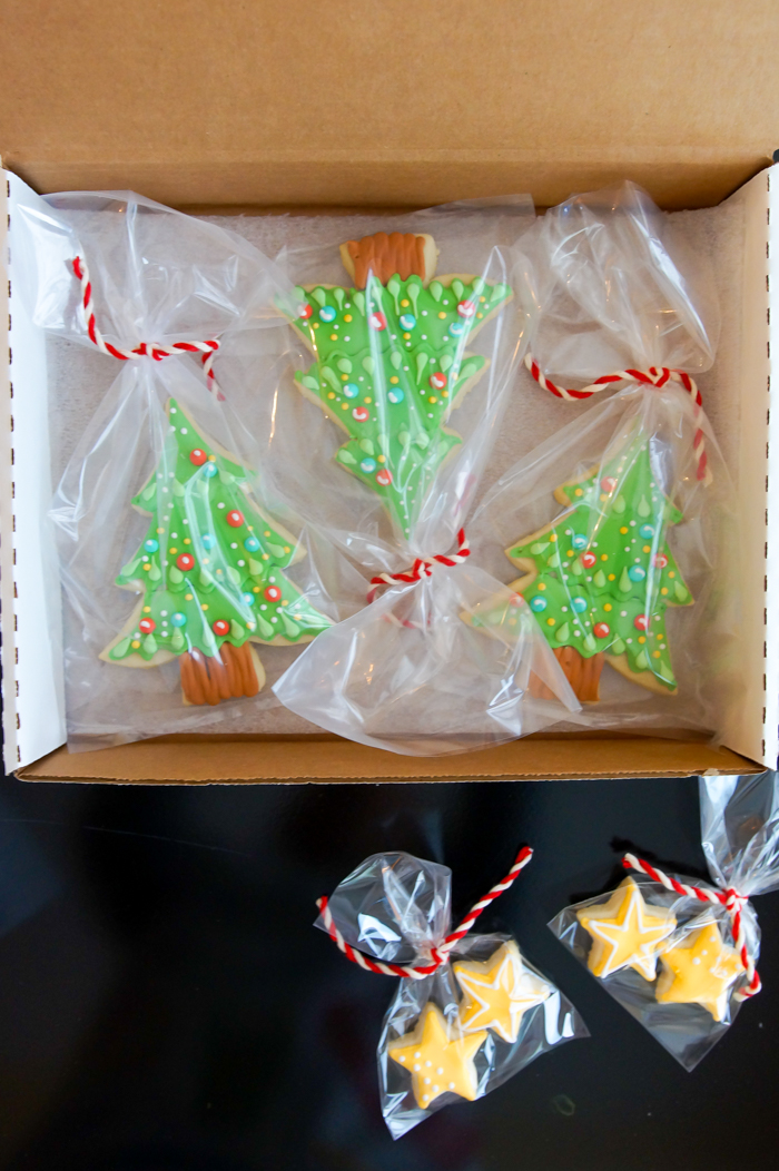 how to mail decorated cookies