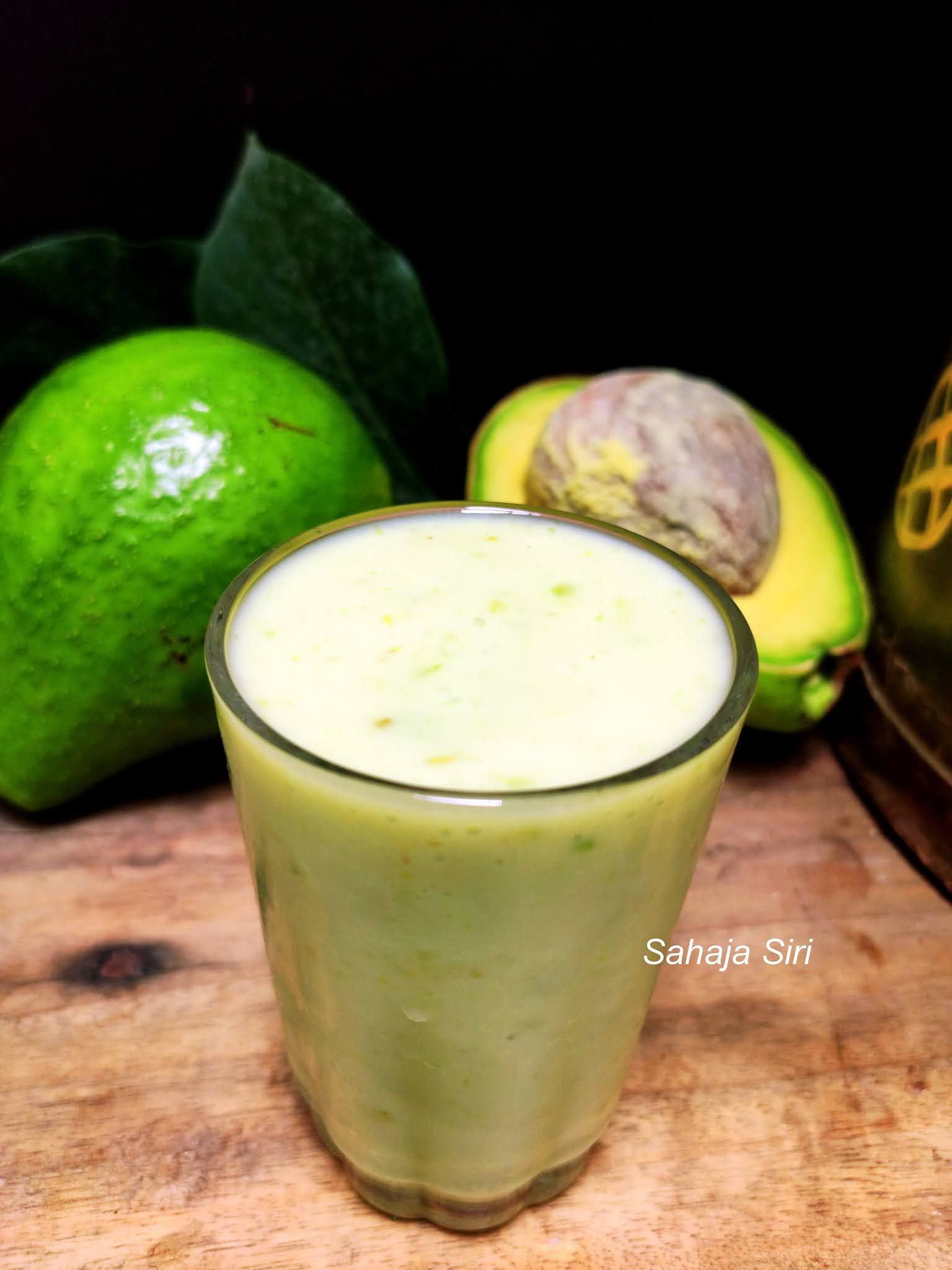 Avocado Milkshake / Butter fruit/ Benne hannu Milkshake