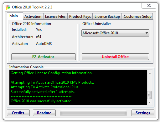 ms office 2010 activator crack