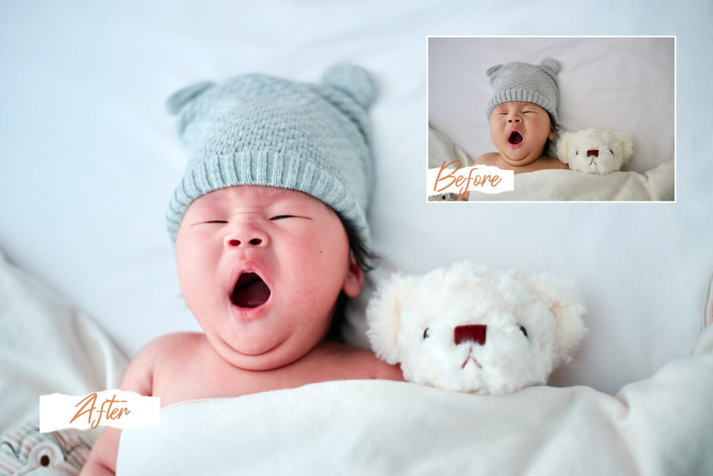 6 Newborn Mood Lightroom Presets (LR, XMP)