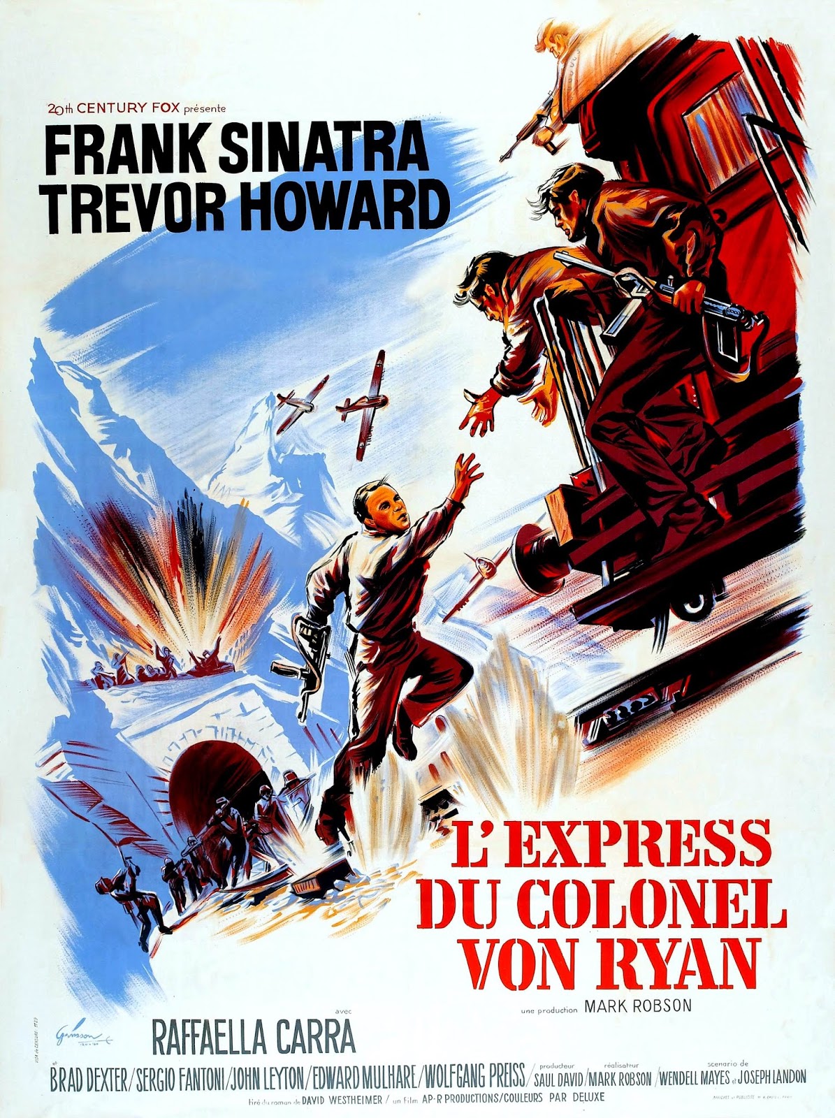 Le Train Du Colonel Von Ryan Affiches - Photos d'exploitation - Bandes annonces: L'express du