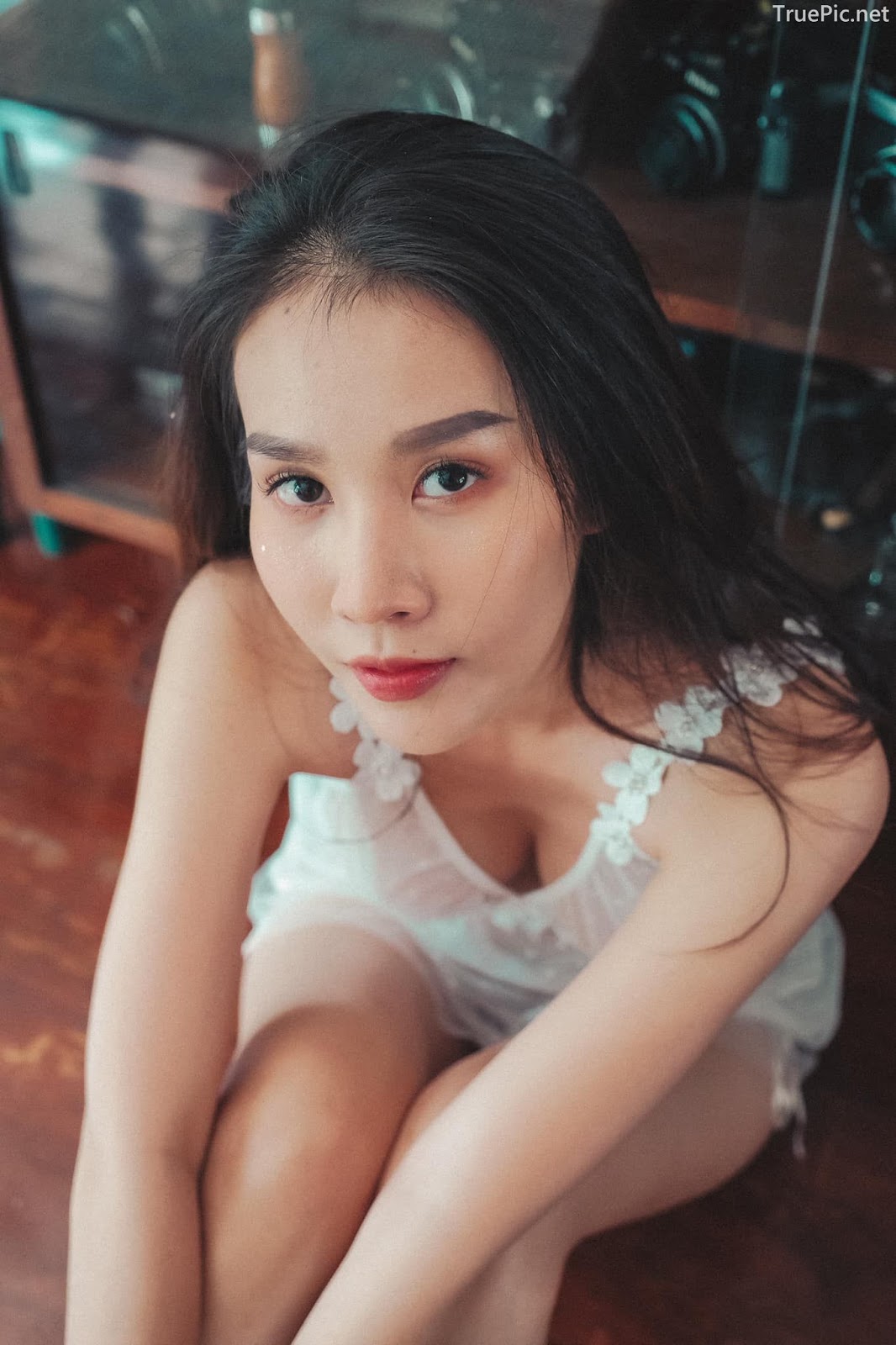 Thailand model - Ssomch Tanass - Sexy in Transparent Ultra-thin Lingerie - TruePic.net - Picture 6