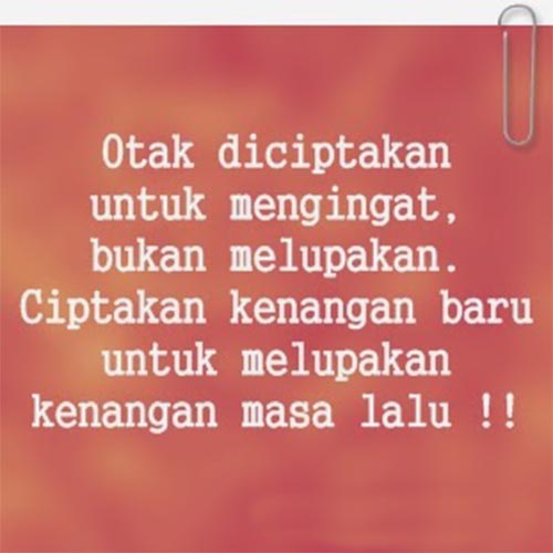 Gambar Melupakan Masa Lalu