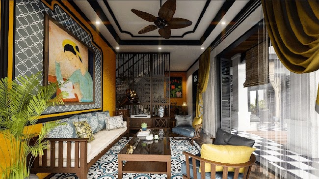 Phong cách lndochine dự án Sunshine Heritage Resort Phúc Thọ Hà Nội Nét đẹp hoài niệm của văn hóa Á Đông