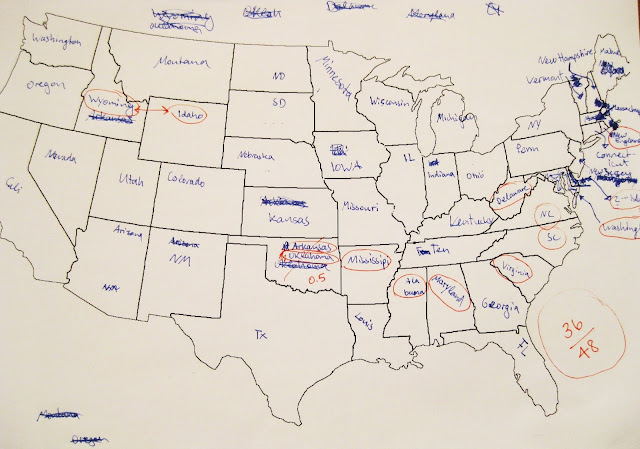 German fills out USA map