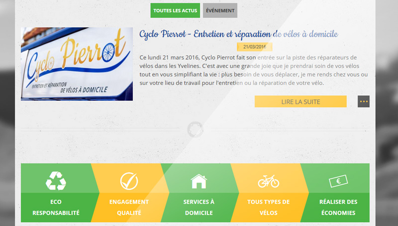 Cyclo Pierrot - Entretien et réparation de vélos à domicile