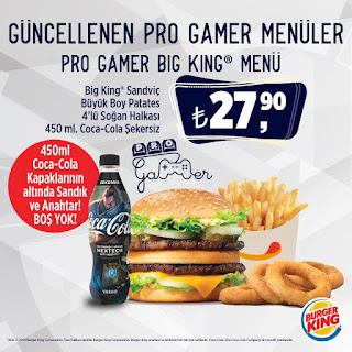 ne kadara yenir burger king menu fiyat listesi ve kampanyalar