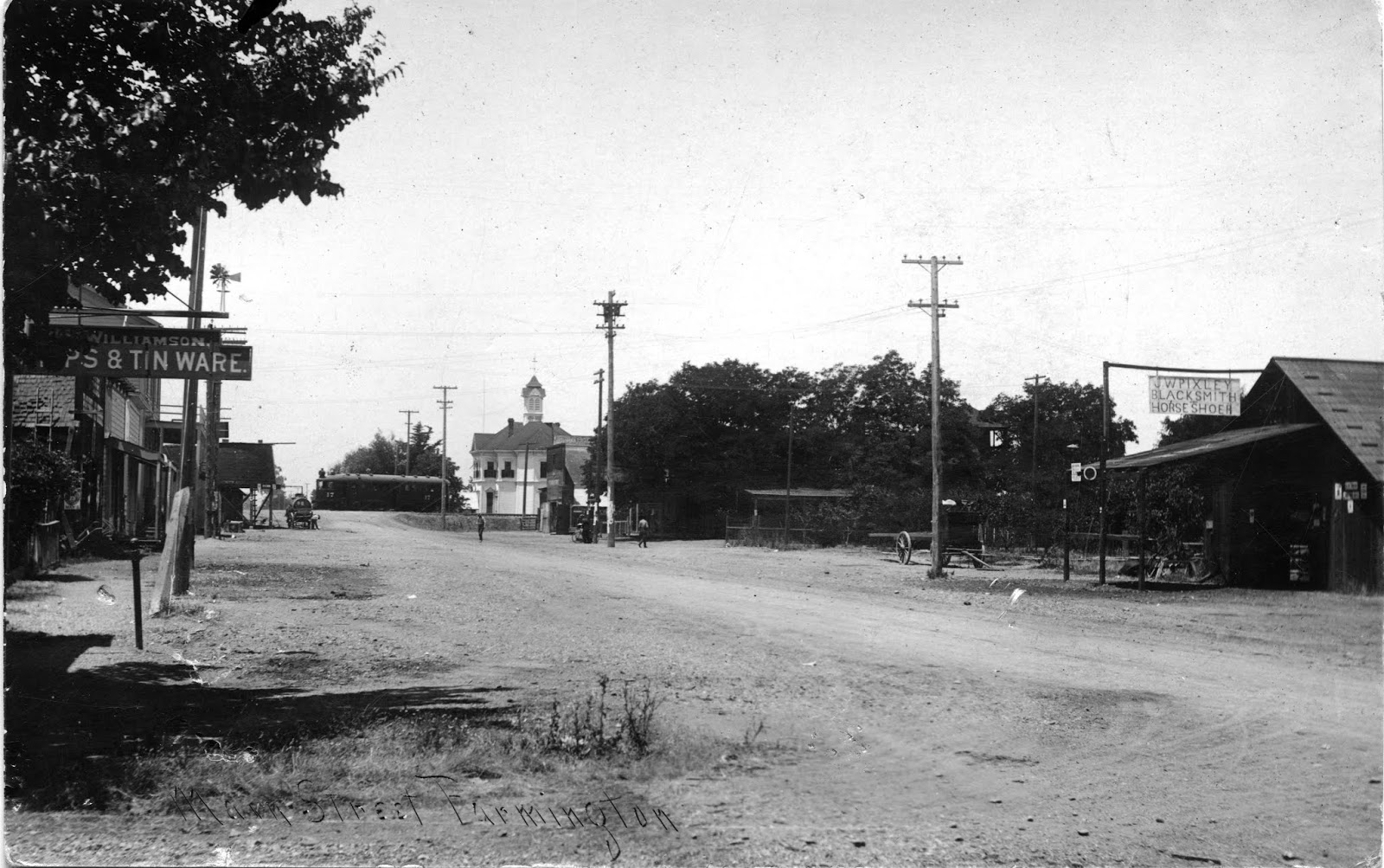 Stockton and Copperopolis Railroad Farmington Gets a New Hotel