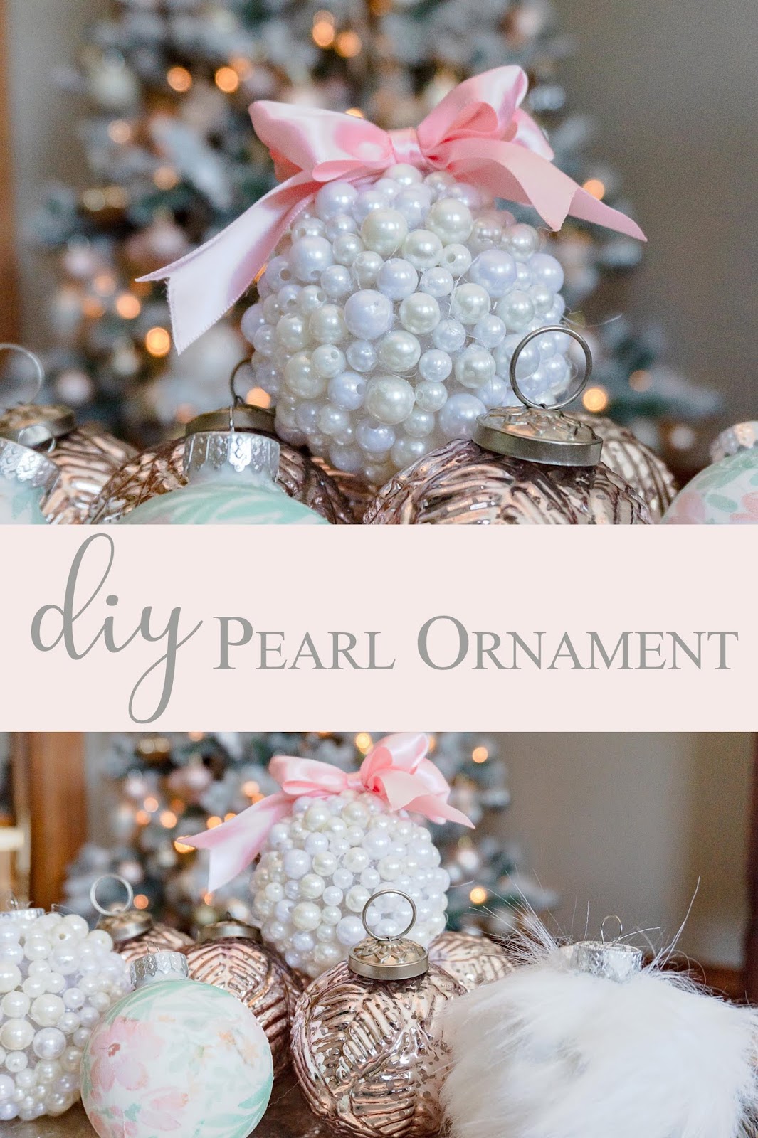 House of Hodgson Diy Pearl Ornament