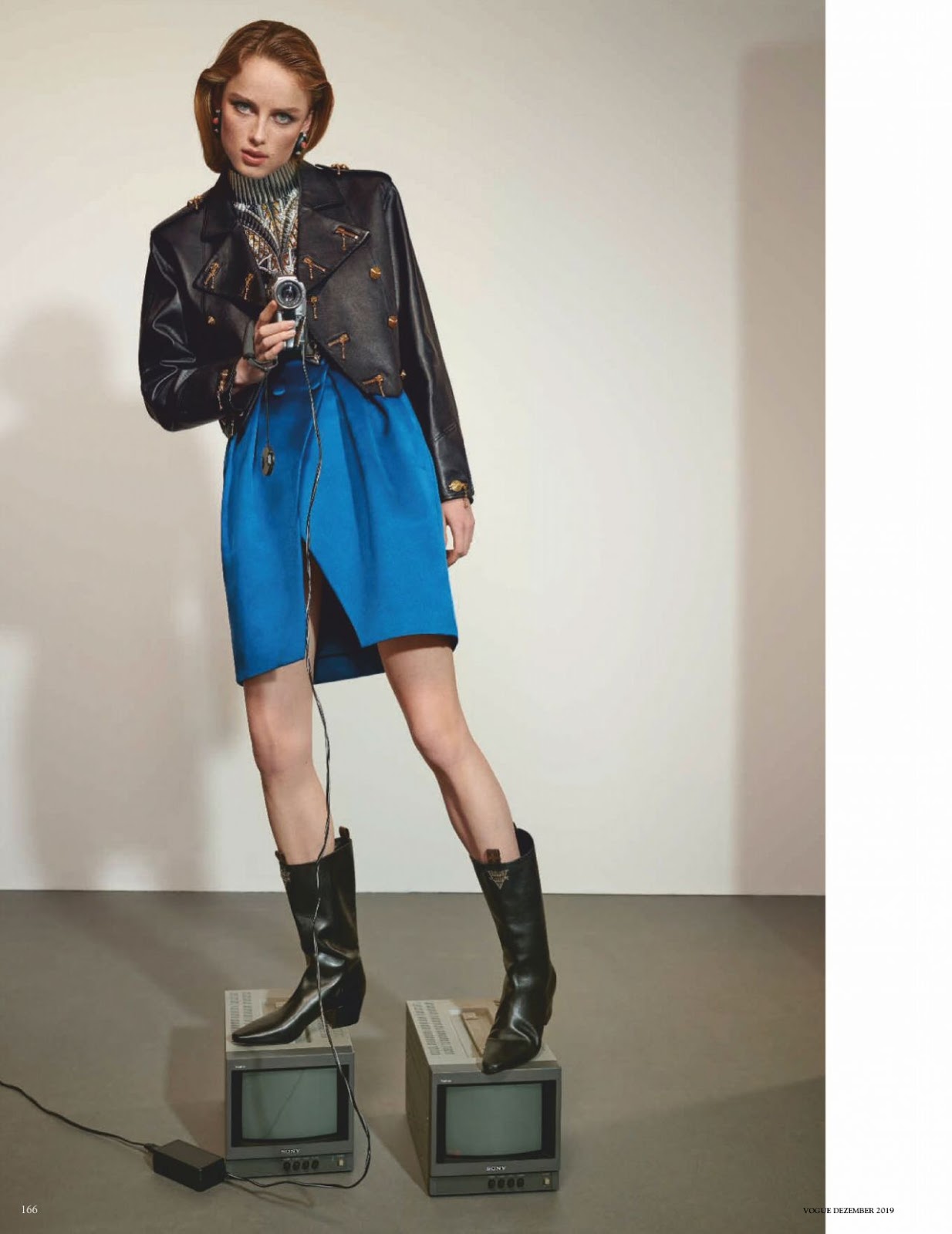 Rianne Van Rompaey Vogue Magazin Germany December 2019 Issue