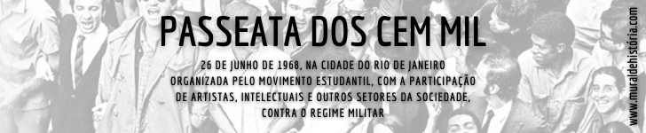 Passeata dos Cem mil contra o regime militar no Brasil