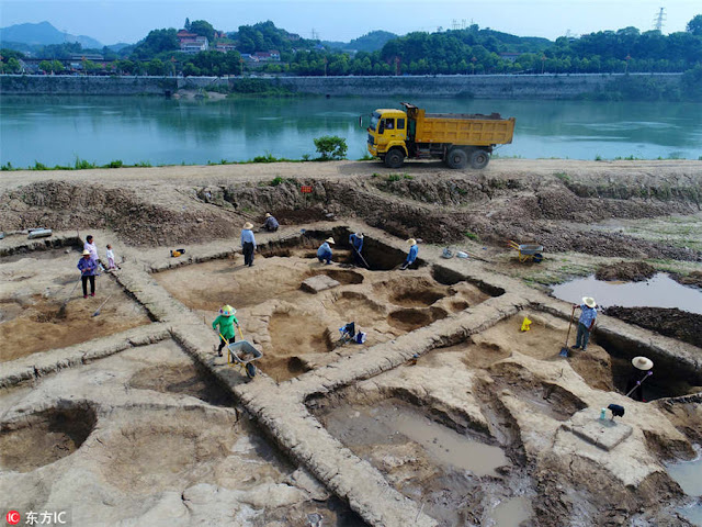 Shang Dynasty artefacts found at Hunan ruins Shang Dynasty artefacts found at Hunan ruins