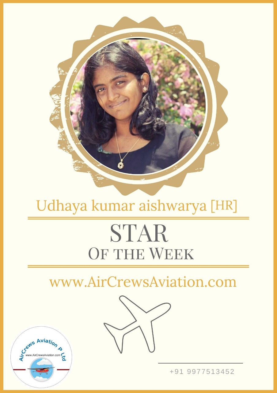 Star Of The Week At Aircrews Aviation Pvt Ltd