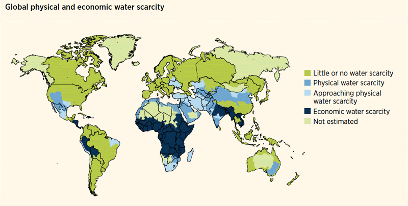 Global water scarcity