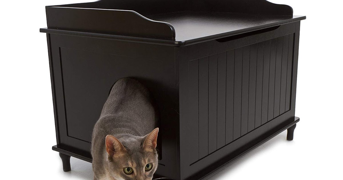 Designer Catbox Litter Box Enclosure Furniture Is Side Table For Hiding