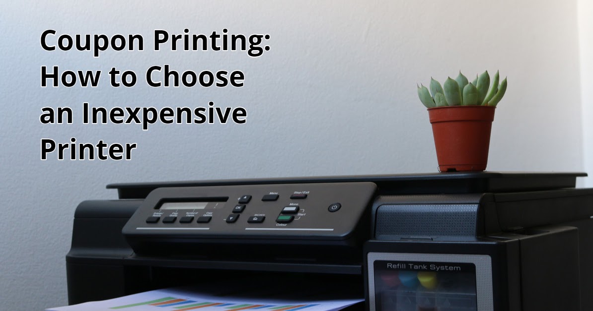 Choosing Right Printer for PrintatHome Coupons Canadian Coupons