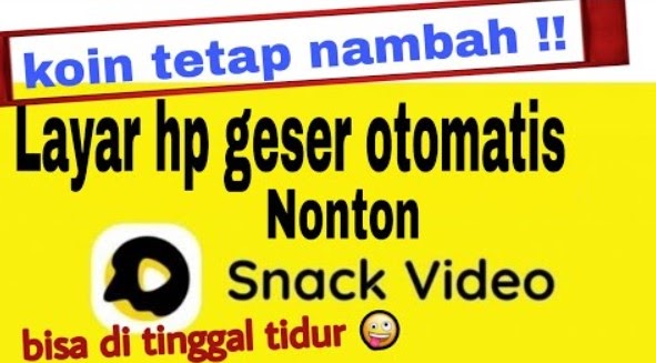 Cara Scroll Otomatis Snack Video Ternyata Begini Area Tekno