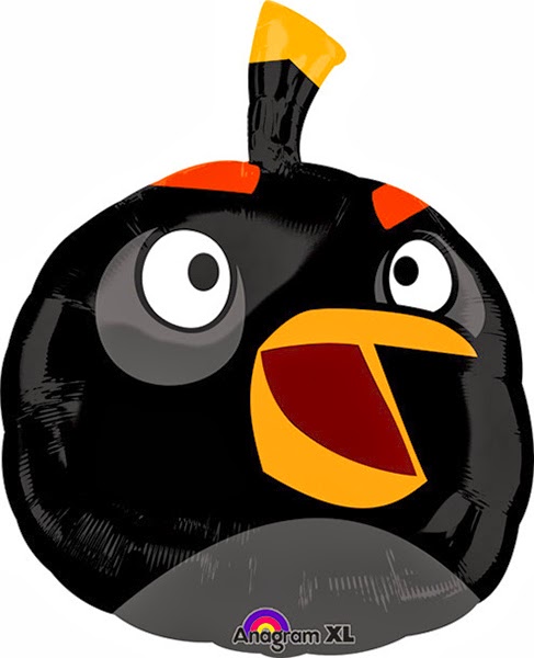 Фольгированный шарик Angry birds