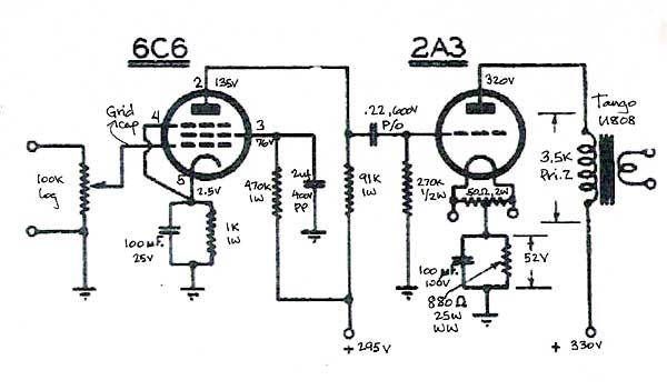 Oldchen 300b Amplifier Circuit Diagram