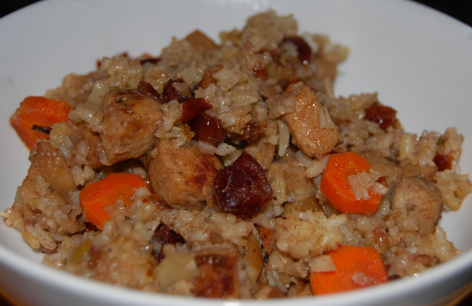 Juliann's Easy Eats Slow Cooker Autumn Sausage & Rice
