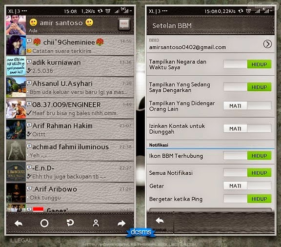 BBM MOD Terlengkap dan Terbaru 2015