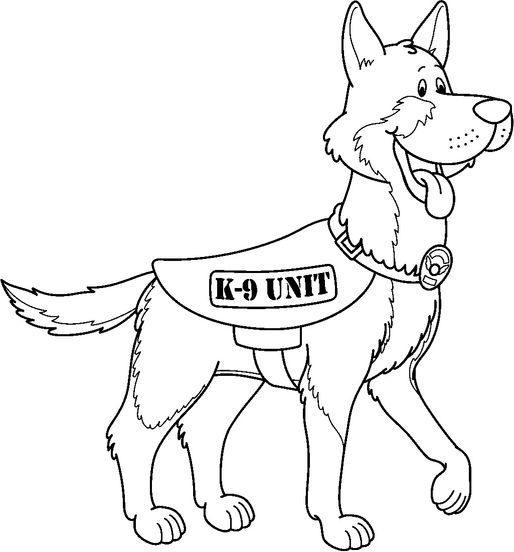 Police Coloring Pages Coloring Print