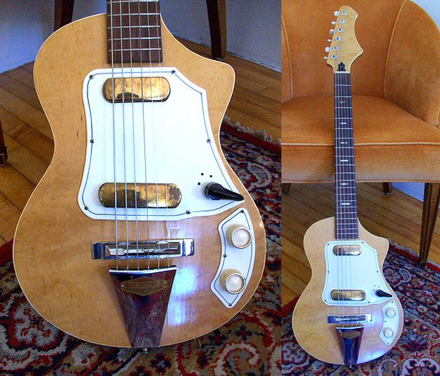 LOW END KITSCH UK imported Japanese electric guitars of the '50s