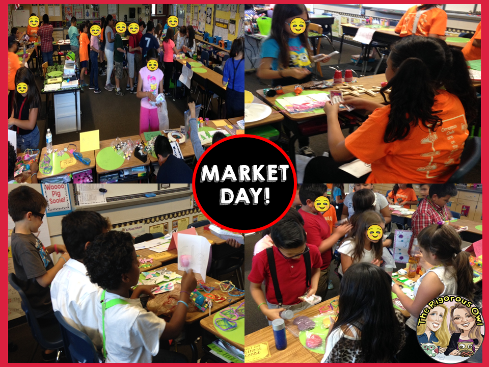 Market Day... The Classroom Event You Have Been Looking For! The