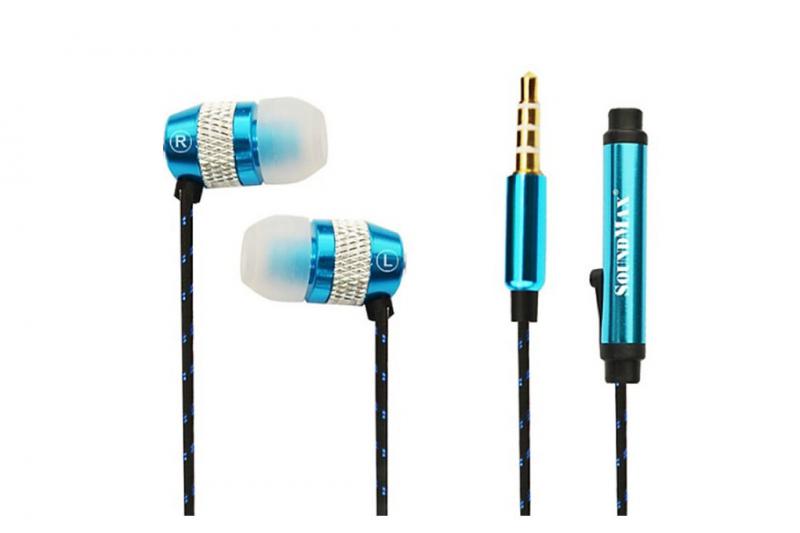 Tai nghe Soundmax nhét tai có mic AH-306S