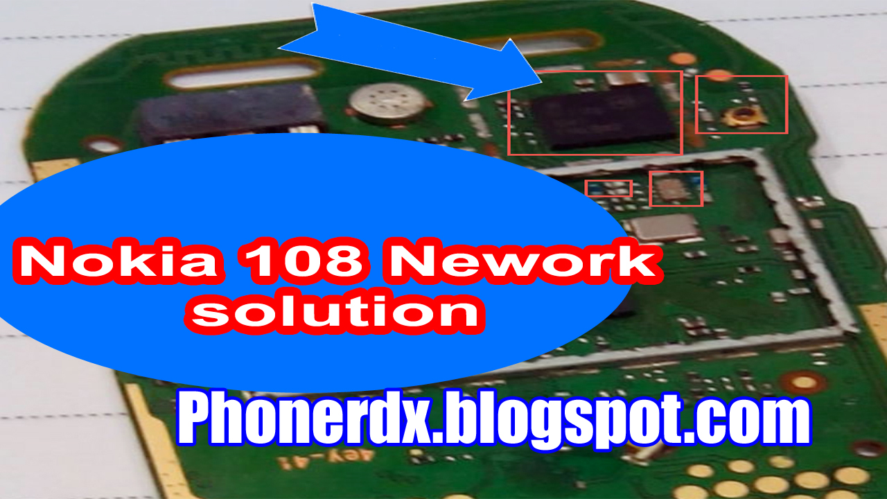 Nokia 108 No Service Signal IC Problem Solution PHONERDX