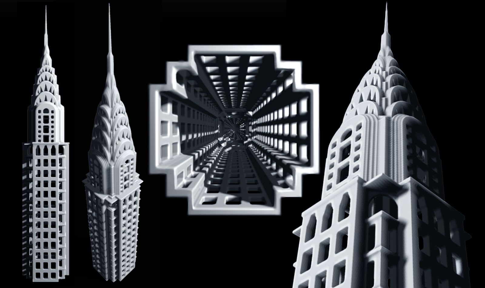 Chrysler building gargoyles made #5