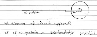 Distance of Closest Approach, Impact Parameter and Electron Orbits