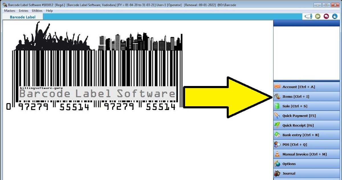 Free Barcode Label Printing Software Barcode Label Guru